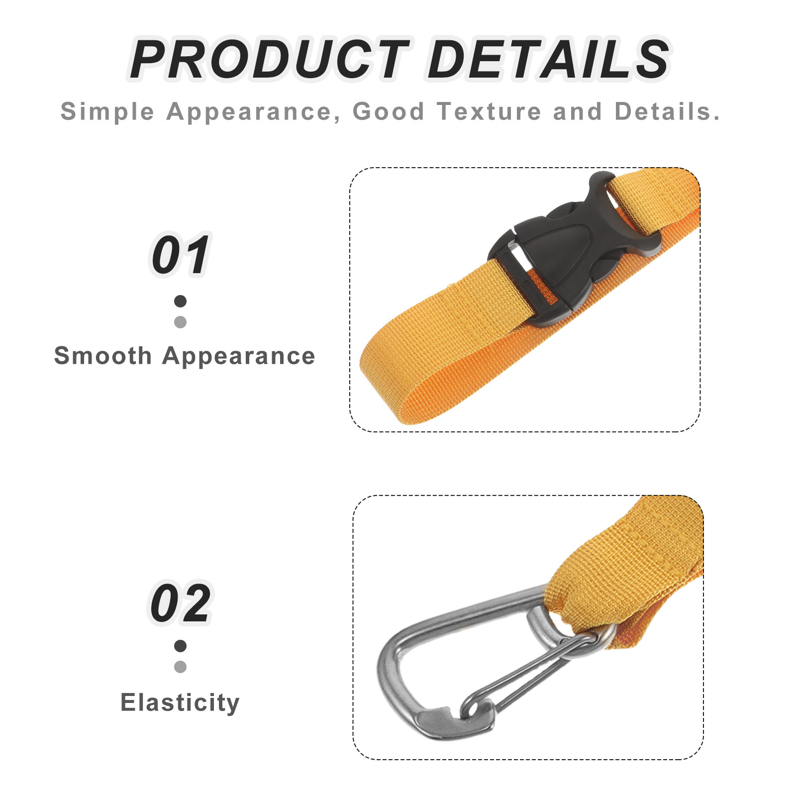Diving Fin Keeper Strap Yellow - огляд і ціна Mask Lanyard Adjustable
