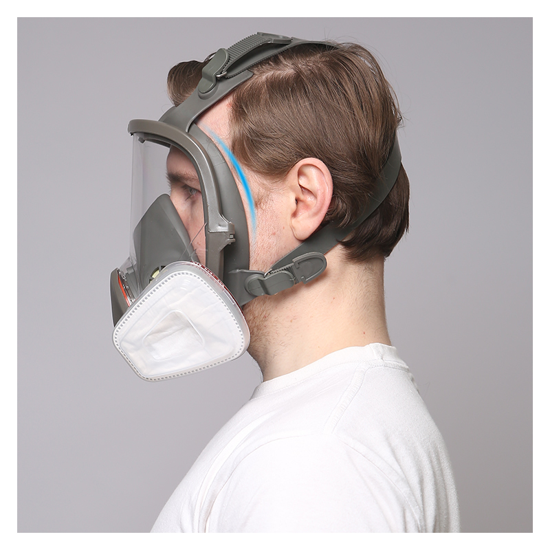6800 Full Face Gas Respirator  - огляд і ціна Dust Mask Construction