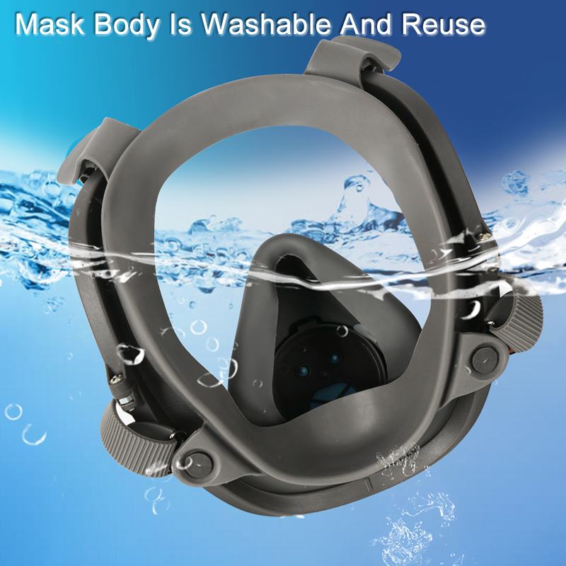 6800 Full Face Gas Respirator  - огляд і ціна Dust Mask Construction