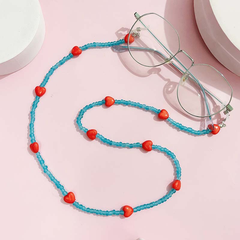 Trendy Peach Heart Anti Slip R - огляд і ціна Mask Chain Holder